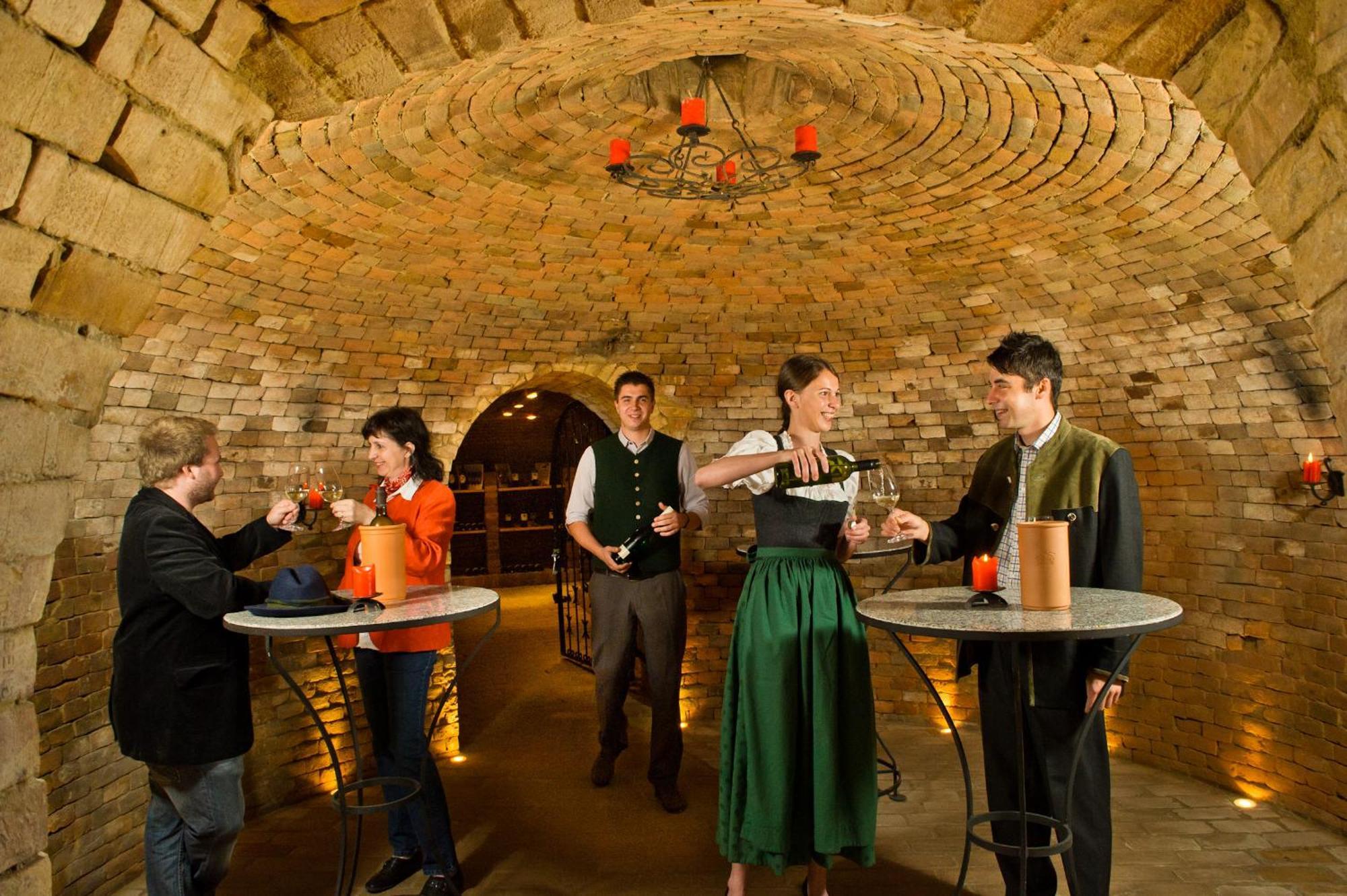 Hotel-Restaurant-Vinothek Felix Sommer Auersthal Dış mekan fotoğraf